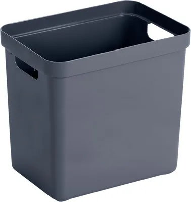 Produktbild von Sunware 09500687, Ablageschale, Blau, Rechteckig, Kunststoff, Einfarbig, 25 l