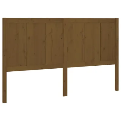 Produktbild von vidaXL Kopfteil Honigbraun 205,5x4x100 cm Massivholz Kiefer