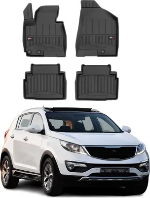 Immagine prodotto di 2010-2015 Kia Sportage tappetini TPE nero 4 pz