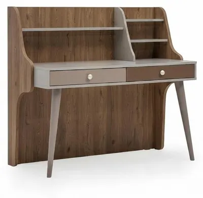 Obrázek produktu pro psací stůl se židlí do dětského pokoje, moderní design, dřevo