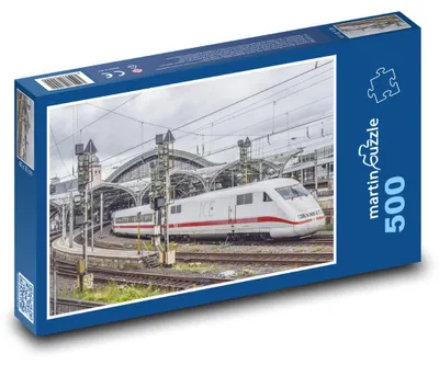 Obrázek produktu pro Puzzle 500 Vlak vyjíždí z nádraží - martinpuzzle