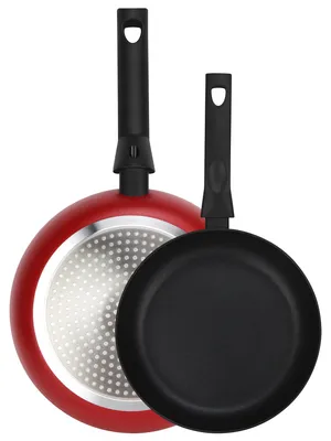 Produktbild von Bratpfannenset Induktion 20-24 cm Aluminium, Antihaftbeschichtung