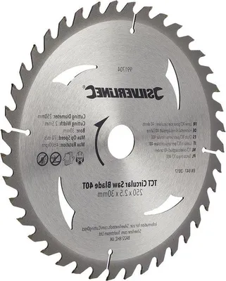 Zdjęcie produktu dla Piły tarczowe 250 x 30 mm, 40/60 zębów, 2 szt.