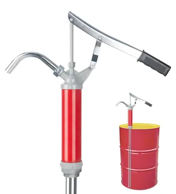 Productafbeelding van Handmatige olie-drumpomp met telescopische zuigslang voor vaten van 15 tot 55 gallon