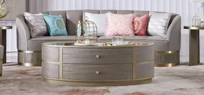 Immagine prodotto di Tavolino moderno, design per divano, tavolino in legno per soggiorno, tavolino ausiliario per divano