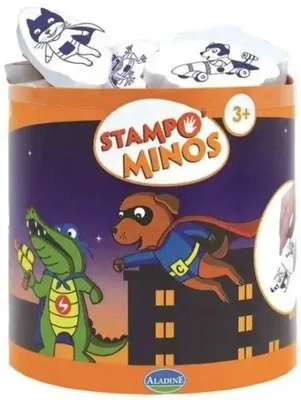 Zdjęcie produktu dla Stempelki do scrapa Zwierzęta 12szt - Aladine