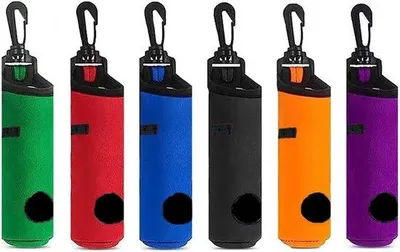 Immagine prodotto di Portapalline da golf in neoprene con clip da cintura - vari colori