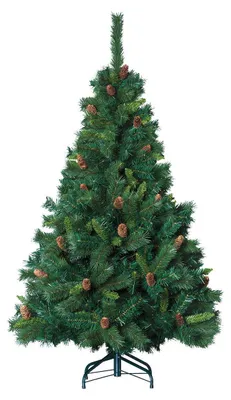 Obrázek produktu pro Umělý stromeček na kovovém stojanu, hustá, 150 cm