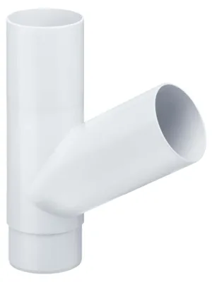 Produktbild von INEFA Abzweiger Fallrohr 60 Grad DN75/75 / 75mm/75mm Weiß