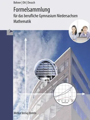 Image de Formelsammlung - Mathematik für das berufliche Gymnasium. Niedersachsen