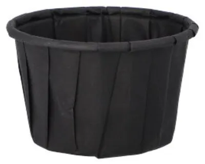 Produktbild von 250 Dressingbecher, Papier 35 ml Ø 5 cm · 3,1 cm schwarz