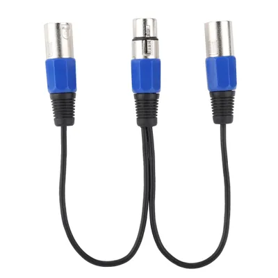 Zdjęcie produktu dla Adapter kabla audio, adapter mikrofonu, adapter kabla audio mikrofonu, adapter kabla, przedłużacz mikrofonu, adapter żeńskiego kabla jack