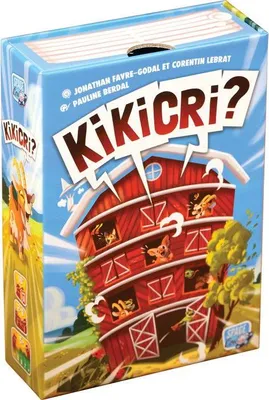 Obrázok produktu pre Rodinná spoločenská hra Kikicri Asmodee, 3 až 6 hráčov, 10 minút, hra na pamäť a reakcie