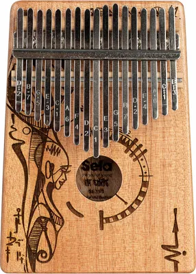 Obrázek produktu pro Umělecká řada Kalimba 17 Klidná mysl