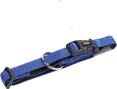 Produktbild von Nobby 78512-06, Hund, Standardkragen, Blau, Nylon, M-L, 25 mm