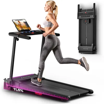 Produktbild von Sportstech Laufband sProRun | 12 km/h Treadmill | 9% manuelle Steigung
