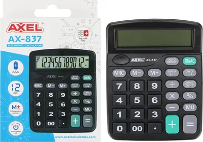 Zdjęcie produktu dla Kalkulator Axel AX-837 558985