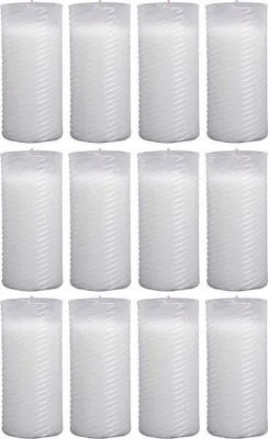 Produktbild von Ersatzkerze Nachfüllerkerze ( N3 ) Nachfüller 12er Pack in Weiß