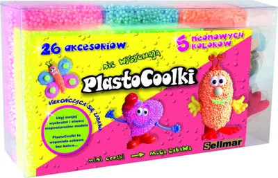 Obrázek produktu pro Doplňky k zdobení figurek PlastoCoolki, 5 ks