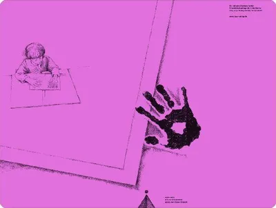 Produktbild von Schreibtischauflage für Linkshänder - Pink