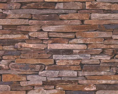 Produktbild von A.S. Création Tapete Wood`n Stone, Mustertapete in Natursteinoptik, beige, braun, gelb, 10,05 m x 0,53 m, 914217, 9142-17