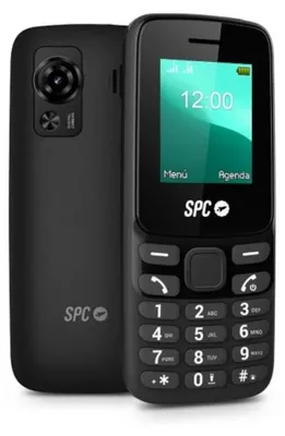 Productafbeelding van SPC Talk 2 Go, Na výšku, Dual SIM, 4,5 cm (1,77 inch), 0,08 MP, 1000 mAh, Zwart