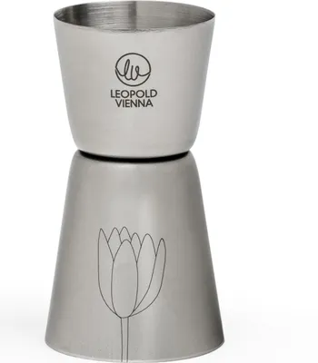 Produktbild von LEOPOLD Barmaß Flowers Edelstahl 114092 8720052018465