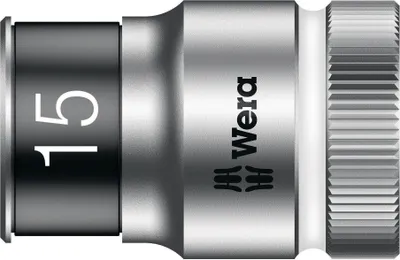 Produktbild von Wera - 8790 HMC HF Zyklop-Steckschlüsseleinsatz mit 1/2"-Antrieb mit Haltefunktion , 15.0 mm; 5003735001