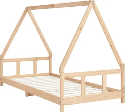 Produktbild von "Rabatt 2026"Kinderbett 90x200 cm Massivholz Kiefer - Kinderbetten GermanyMöbel53123