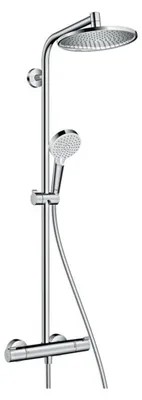 Image de Colonne de douche 1 jet CROMETTA S 240 2 sorties - HANSGROHE - 27267000