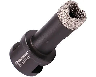 Obrázek produktu pro Diamantový vykružovák na dlaždice Baumesser Keramik Pro DDR-V 18x30xM14 mm