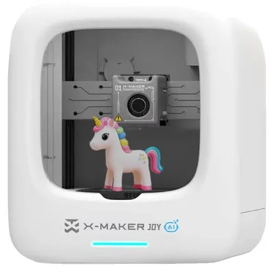 Zdjęcie produktu dla Drukarka 3D, prędkość drukowania 300 mm/s, inteligentne sterowanie za pomocą aplikacji, X-MAKER JOY AI+ V4.0, UE