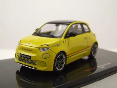 Produktbild von IXO 1:43 IXO 1:43 Fiat 500e Abarth, gelb, 2024