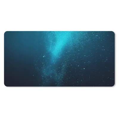 Produktbild von MuchoWow® Schreibtischunterlage Blasen - Meer - Wasser 80x40 cm - XXL Mauspad - Gaming Mauspad