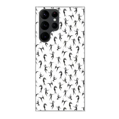 Produktbild von MuchoWow® Handyhülle Schutzhülle Hülle für Samsung Galaxy S22 Ultra Mädchen - Tanz - Muster - Mädchen - Kinder - Kinder Silikon Softcase Handy Hülle - Abbildung