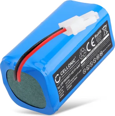 Produktbild von CELLONIC 1x Akku für Staubsauger Kompatibel mit ECOVACS Deebot M82, BL7402A - (2600mAh, 14.8V)