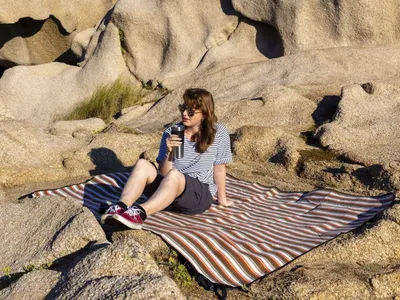 Produktbild von BasicNature Picknickdecke 'Outdoor' 200 x 150 cm