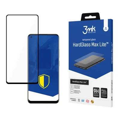Produktbild von 3mk Display Gehärtetes Glas HardGlass Max Lite für Realme 11  0,3mm 9H