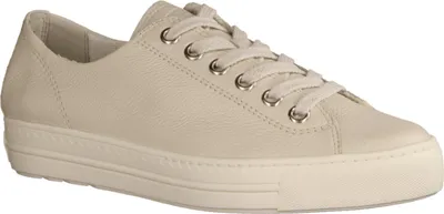 Obrázok produktu pre Paul Green 4704-631 dámske tenisky, kožené, Ivory (Elflenbein),Supersoft, NEW - dámske topánky, top trendy, béžové, kožené (mastercalf)