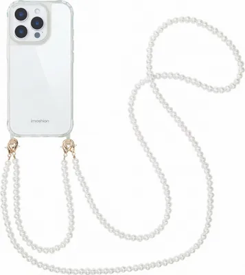 Produktbild von imoshion Backcover mit Handyketten iPhone 16 Pro Max - Perlen