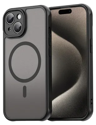 Obrázek produktu pro Techsuit – Ochranný kryt HaloFrost II MagSafe pro iPhone 15 – černý