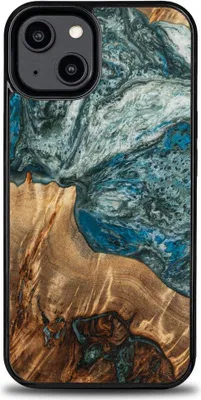 Produktbild von Bewood Einzigartige iPhone 15 Hülle - Planeten Erde