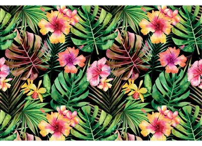 Image de Autocollant pour meubles « Tropical » de wittawas, 60 x 90 cm