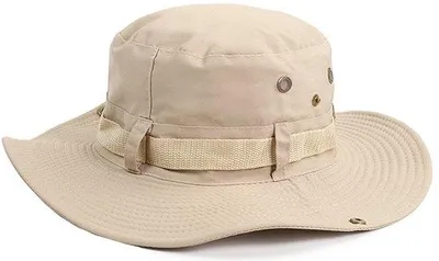 Obrázok produktu pre Uniqoos® Nastaviteľná uni slnečná čiapka (55–59 cm) so širokou krempou, bradou, potným pásom a UV ochranou – skladacia, vhodná na turistiku, kempovanie a záhradu