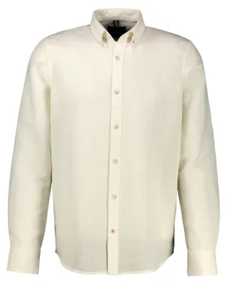 Produktbild von Lerros - Herren Freizeit Leinen Hemd, (2641122), Größe:L, Farbe:Broken White (103)