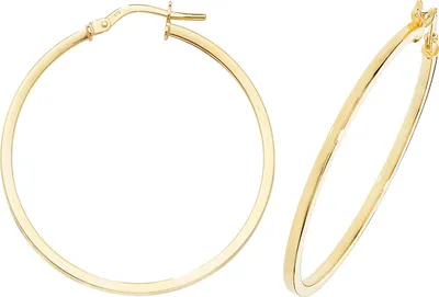 Produktbild von 9 Karat (375) Gold Damen - Paar Creolen - 30mm; TRS375929KYMM30