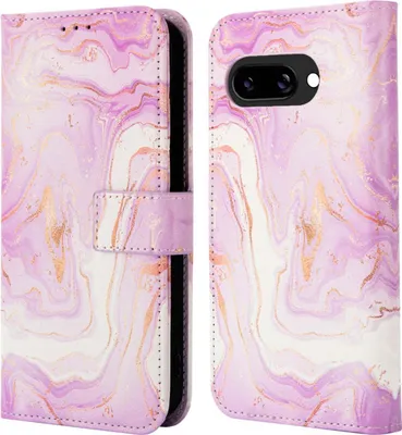 Obrázok produktu pre imoshion Designová knižnica pre Google Pixel 9A - Fialový mramor
