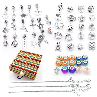 Produktbild von Mädchen Geschenke 5-13 Jahre, Bastelset Kinder Geschenke für Mädchen Armbänder Selber Machen, Ostergeschenke Kinder Schmuck Basteln Mädchen, Weihnachten Geschenke Mädchen 5 6 7 8 9 10 11 12 Jahre