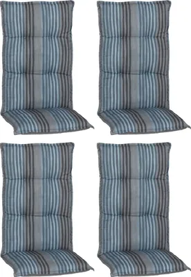 Obrázek produktu pro sada 4 kusů Tissa BE210 modrý pruh dánský design
