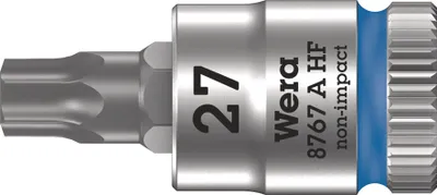 Produktbild von Steckschlüsseleinsatz 8767 A HF TORX® 1/4 Zoll T27 L.28mm WERA